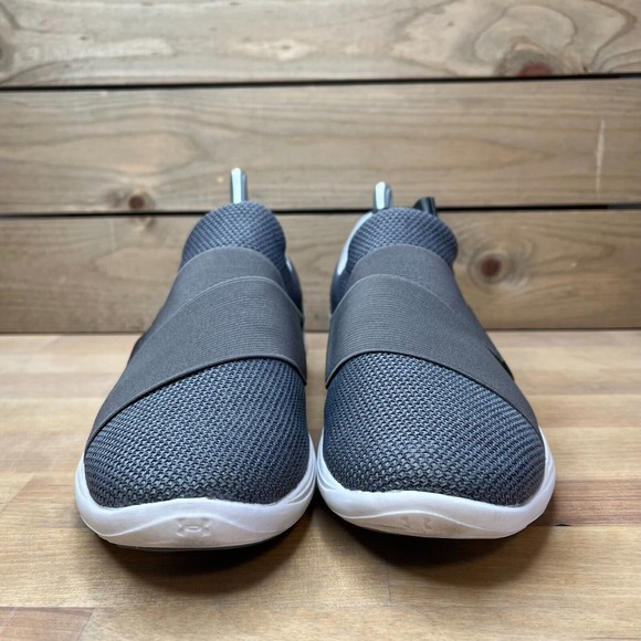 Women's Under Armour Precision X Sneaker Size 8 Gray Comfort Shoe - Picture 2 of 9